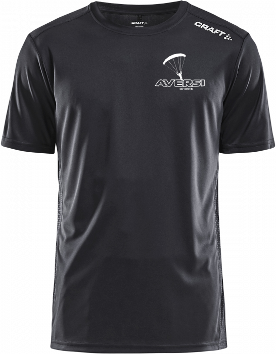 Craft - Aversi  T-Shirt (Men) - Zwart & wit